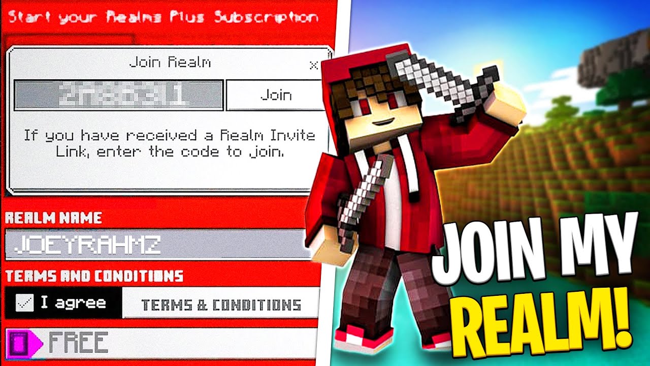 *1.19* Join My AWESOME Minecraft Realm (W ANTI CHEAT!) Minecraft