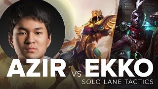 Azir vs Ekko Solo Queue guide by Team Liquid Fenix - Season 5 | League of Legends