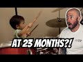 Drummer reacts to  23 month drummer  howard wong first time hearing