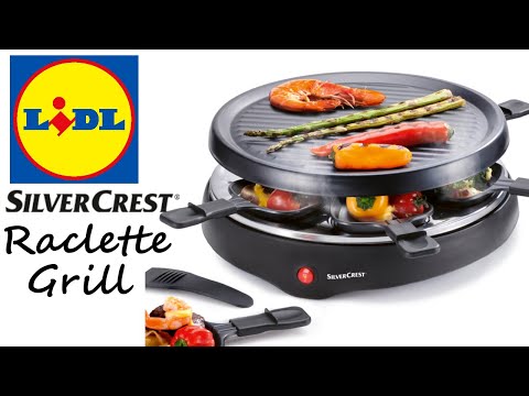 Middle of Lidl - Silvercrest Raclette Grill - We are quite Fondue of this!  - YouTube