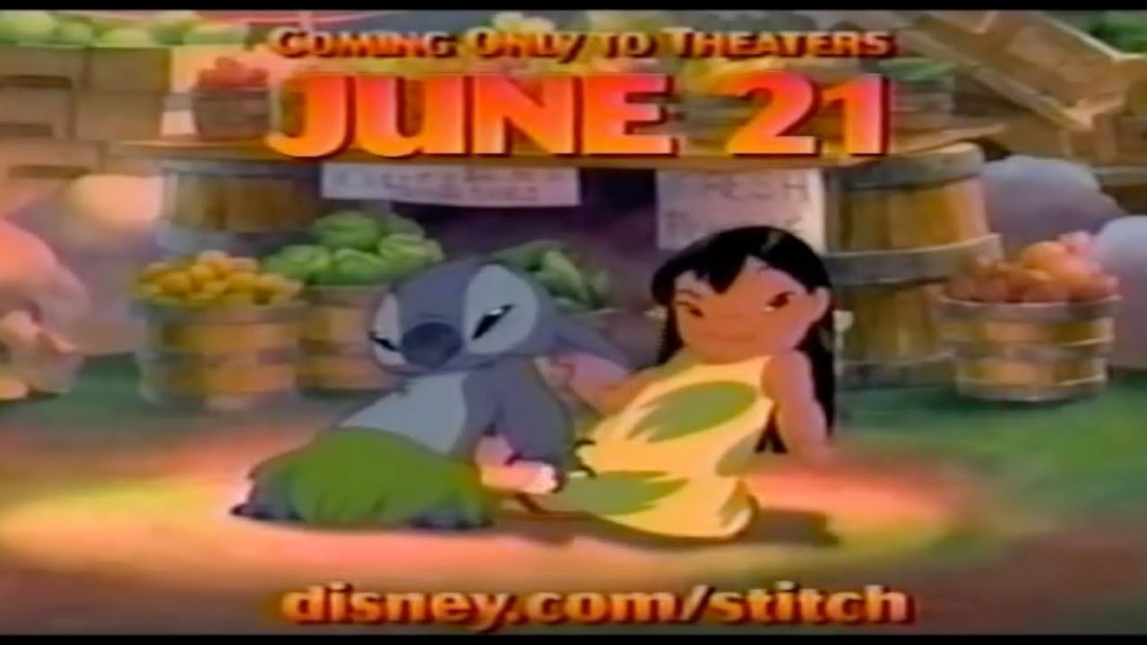 Lilo & Stitch (Trailers, TV Spots & VHS Opening) 