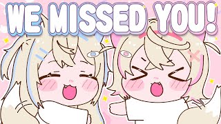 【WE MISSED YOU】we missed you we missed you we missed you 🐾💓 【FUWAMOCO】