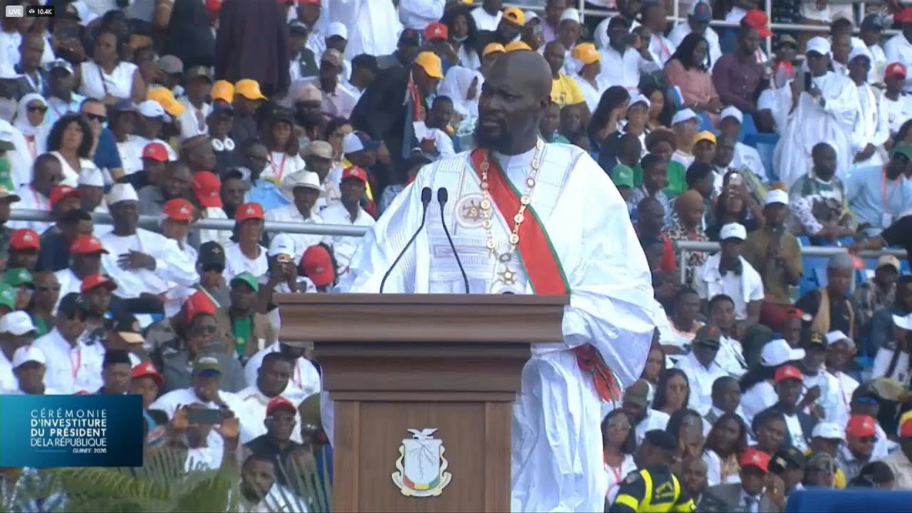 Guinea: coup leader General Mamady Doumbouya sworn in as president | AFP