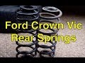 Ford Crown Vic rear springs