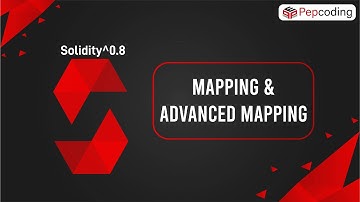 Mapping & Advanced Mapping | Blockchain | Solidity ^0.8 in Hindi