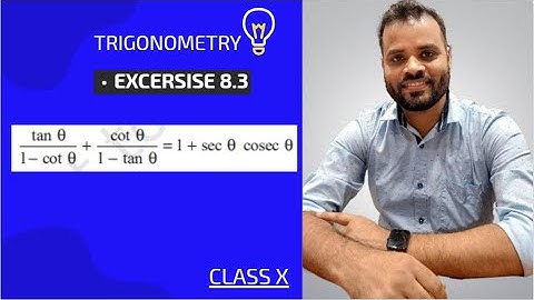 tanθ/(1 - cotθ) + cotθ/(1 - tan θ) = 1 + secθ.cosec θ |PYQ 2025 |