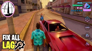 🔥 How to Fix Lag in GTA VC Definitive Edition for Android | Best GFX & Settings