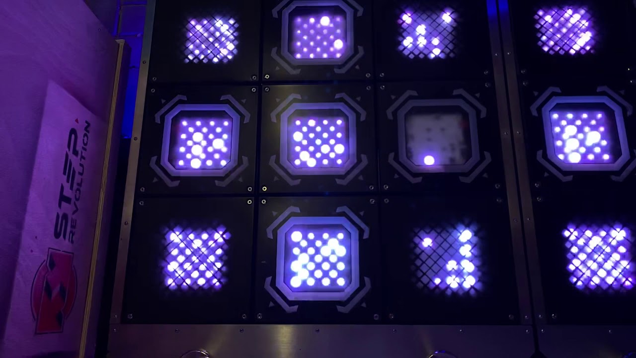 StepManiaX light sequence for Start&Paws (November 2019 update)