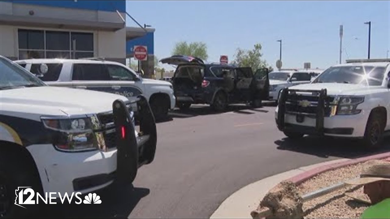 Suspects arrested after shooting, police chase - YouTube