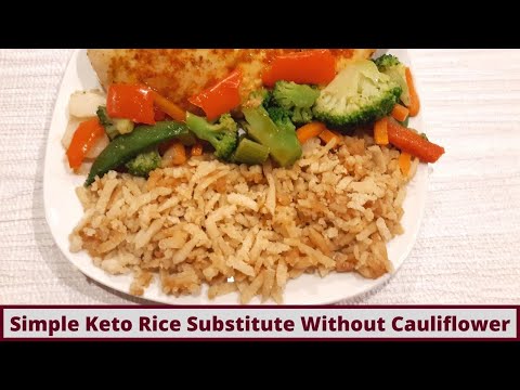 Simple Keto Rice Substitute Like You've Never Seen Before