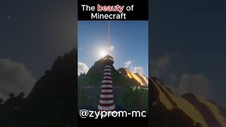 The beauty of Minecraft#minecraft #aesthetic #cinematic #shorts #gaming #minecraftbeauty