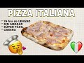 PIZZA ITALIANA SIN AMASAR,  FACIL y RIQUISIMA! 🍕😋