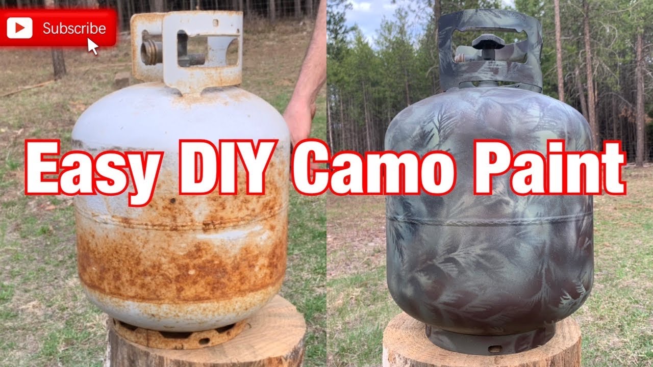 Easy DIY Camo Paint // a simple tutorial on painting anything camo