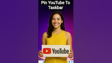 How to Add or Pin YouTube To Taskbar in Windows 11 PC or Laptop