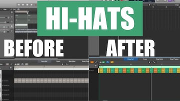 FASTEST way to create HI-HAT patterns | Logic Pro X tutorial