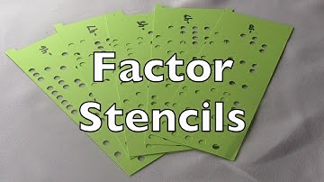 Factor Stencils Review / HowTo