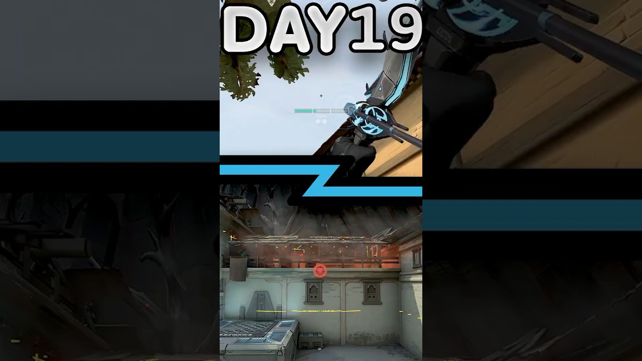 Making valorant lineups day 19(Fake Sova recon dart Haven)