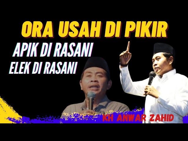 FULL LUCU CERAMAH KH ANWAR ZAHID SEMUA DI ROASTING HABIS HABISAN class=