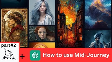 How to use Midjourney | Midjourney + Chat GPT  | AI image generator