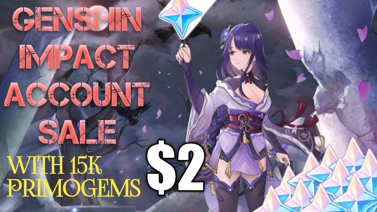 genshin impact account sale sell genshin impact accountgenshin impact