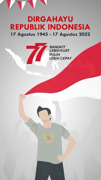Download WhatsApp Story HUT RI KE-77 2022 - DIRGAHAYU REPUBLIK INDONESIA