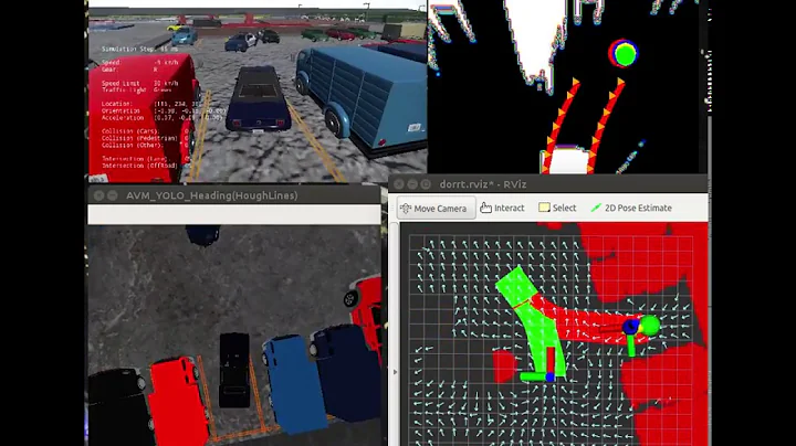 [Autonomous Valet Parking] 6. 1. Simulation Test Results (CARLA)