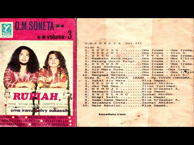 Rupiah - Rhoma Irama / Soneta Vol 3 class=