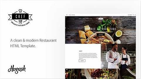 Chef | Restaurant HTML Template | Themeforest Website Templates and Themes