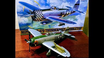 P-47D Thunderbolt Tamiya 1/48 - Full Build
