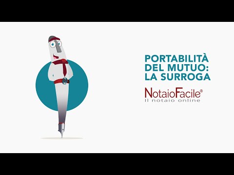 Surroga del mutuo: chi paga il Notaio