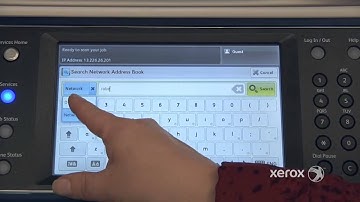 Scan to Email - Xerox 7800 Series Training, QDoxs