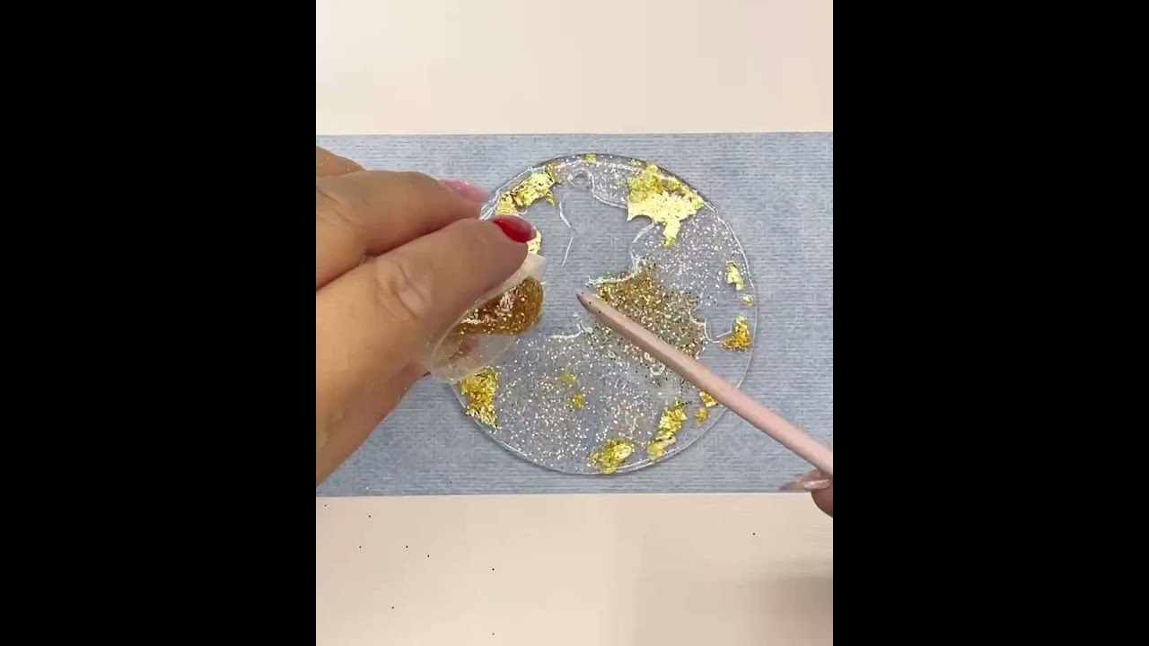 Gold Foil Flakes For Resin 3 Bottles Metallic 15 Gram Imitation Metalic