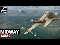 War Thunder Battle of Midway 64 Players | A6M2 Akagi Squadron