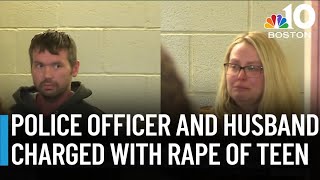 Plymouth police officer and her husband charged with rape of teen Profile