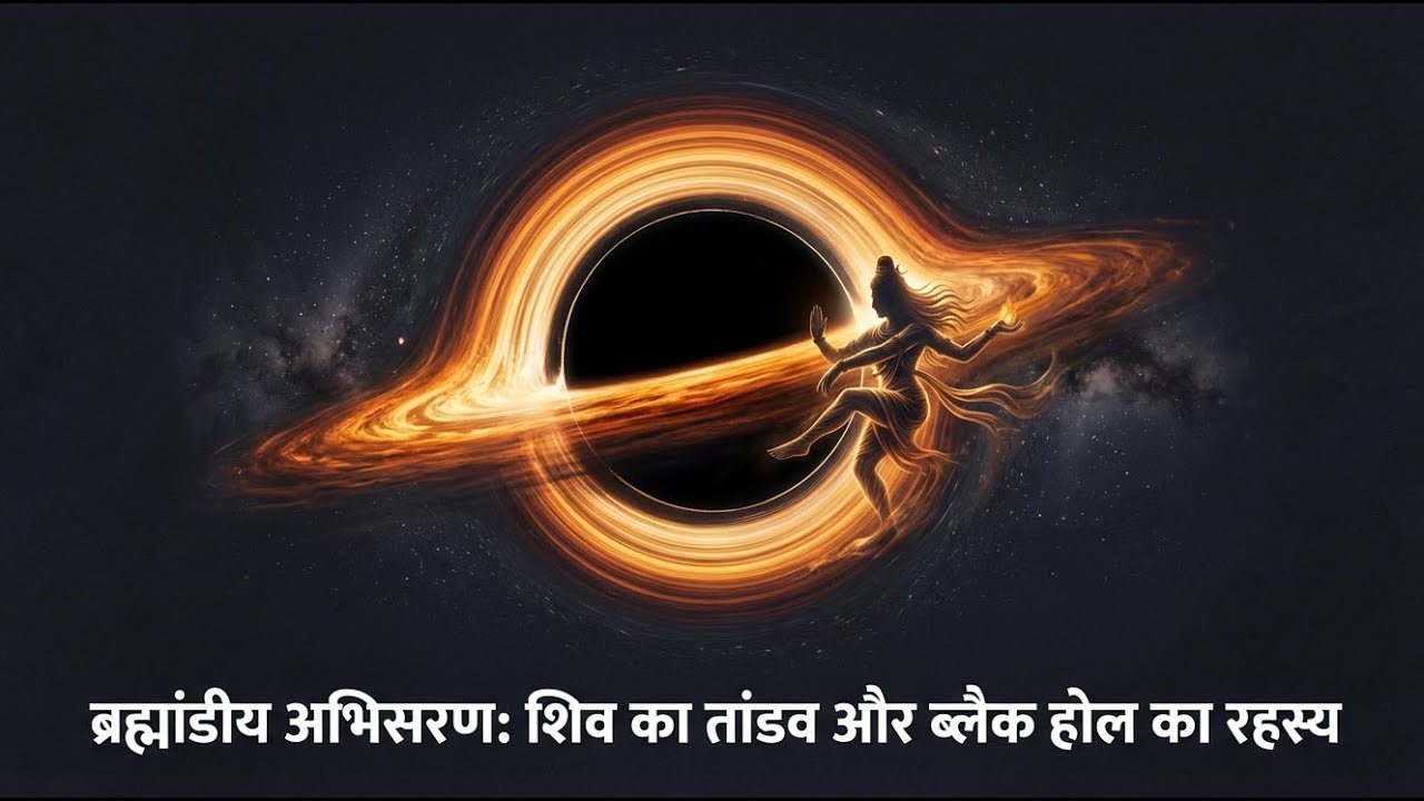 शिव तांडव और ब्लैक होल का संबंध | Relation of Shiva Tandav and black hole | Ai Monk