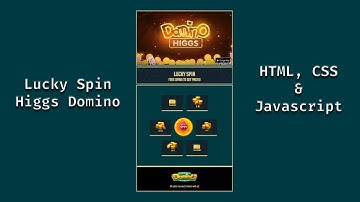 Lucky Spin Higgs Domino Island With HTML,CSS and Javascript #2