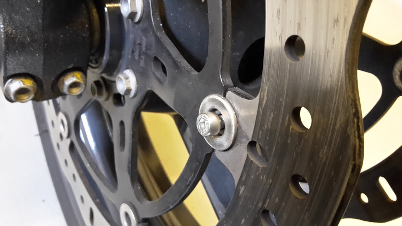 Moto Guzzi Griso 8V 1200 Front Wave Discs Maintenance (Brake Judder Fix