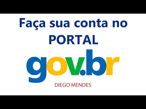 Como criar conta no Portal Gov