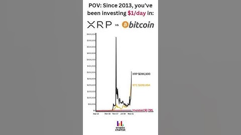 XRP vs Bitcoin: $1 a Day Investment Since 2015 – Shocking Results!