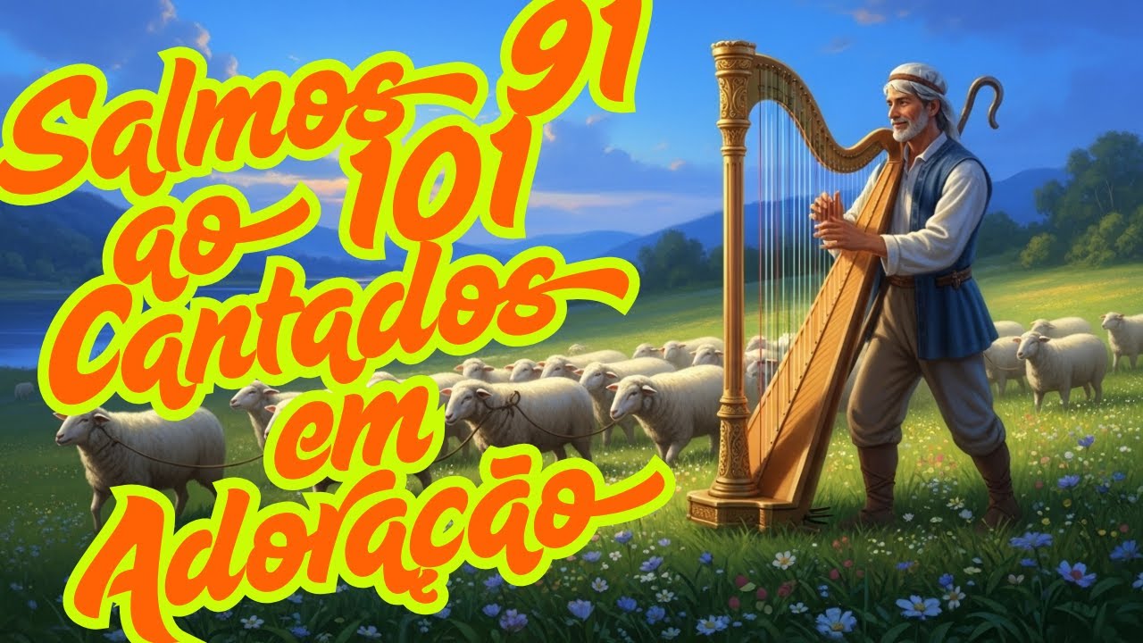 Salmos Cantados do Noventa e Um ao Cento e Um | Proteção, Confiança e Louvor ao Deus Altíssimo