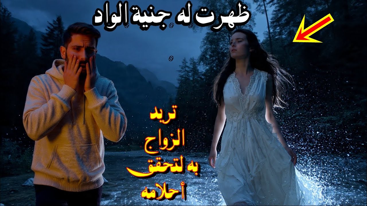 #قصة شاب ظهرت له جنية بالواد بالليل اعطته خاتم وطلبت منه الزواج لتحقق له احلامه وبعدها كانت المفاجأة