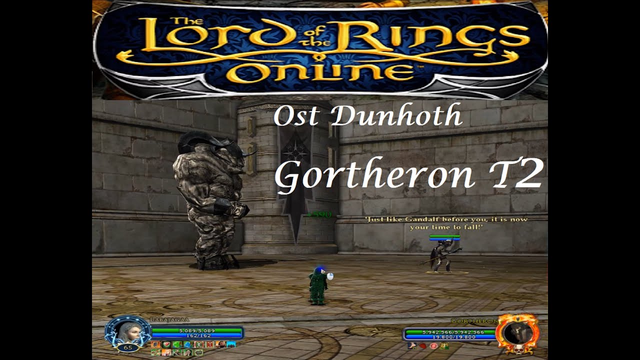 LOTRO: Ost Dunhoth: Gortheron T2: Rune-keeper healing ( Mordor server )