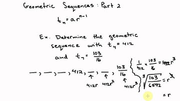 Geometric Sequences - Part 2
