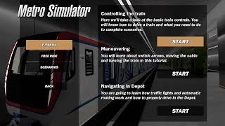 Ps4, Russian Metro Simulator, broken game with a tutorial bug checking it out no commentary part 1 screenshot 3