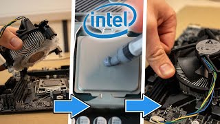 How to Clean and Replace Thermal Paste on your Intel CPU and Cooler