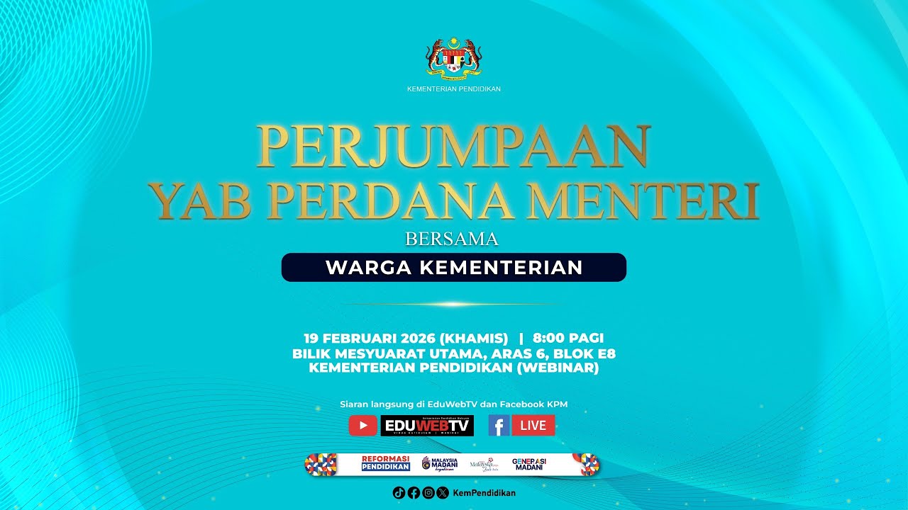 PERJUMPAAN YAB PERDANA MENTERI BERSAMA WARGA KEMENTERIAN