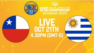Chile v Uruguay | Full Basketball Game | South American U15 Championship 2024