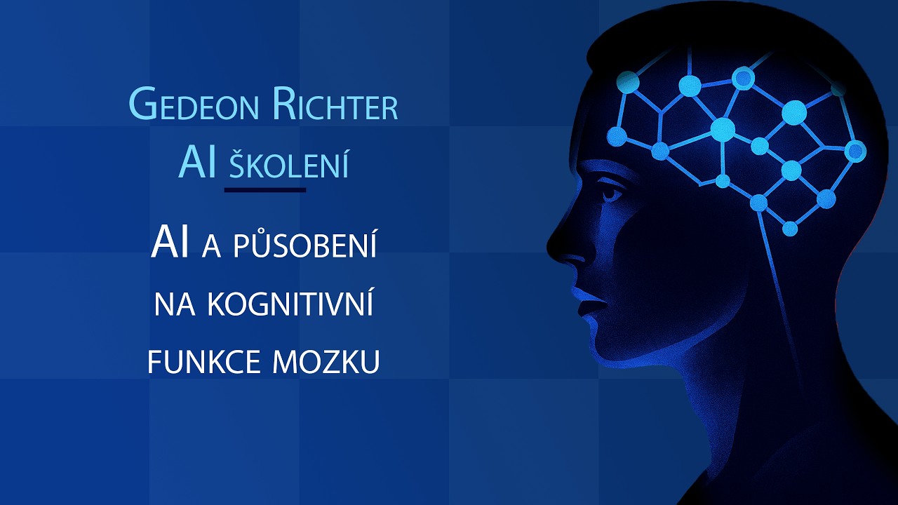 Negativní působení AI na kognitivní funkce mozku - školení AI ve farmaceutickém světě