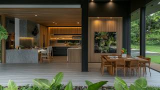 Hidden Wet Kitchen Design Ideas That Keep Your Open-Concept Living Room Clean, Calm, and Cohesive