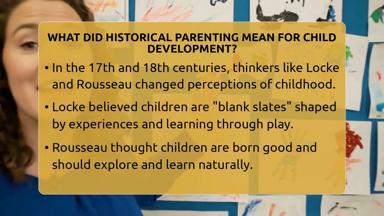 What Did Historical Parenting Mean For Child Development? - Childhood Education Zone